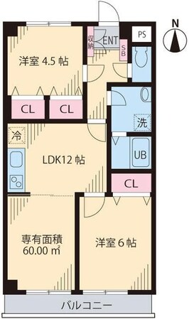 ＳＷＥＥＴ　ＨＩＬＬＳ瑞江の物件間取画像